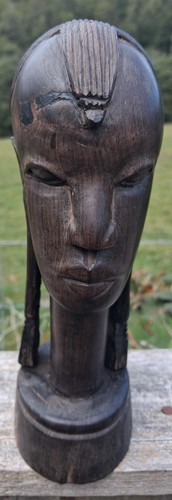 Vintage hand carved wooden - vintage,