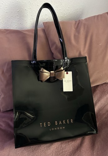 Ted baker large black icon - ted,
