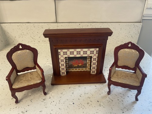 Dolls house furniture - dolls,