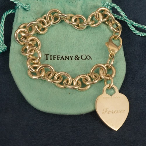 Tiffany heart tag - &, co.
