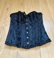 Burlesque Gothic Corset Basque