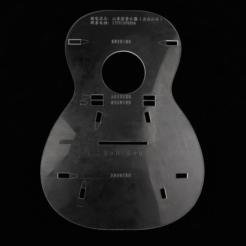 23inch transparent ukulele - 23inch,