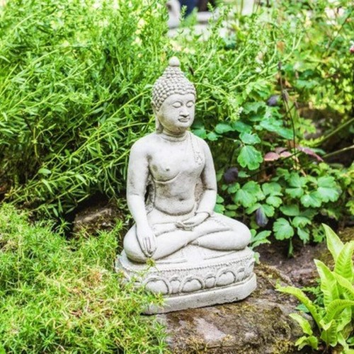 Small buddha statue meditating - buddha,