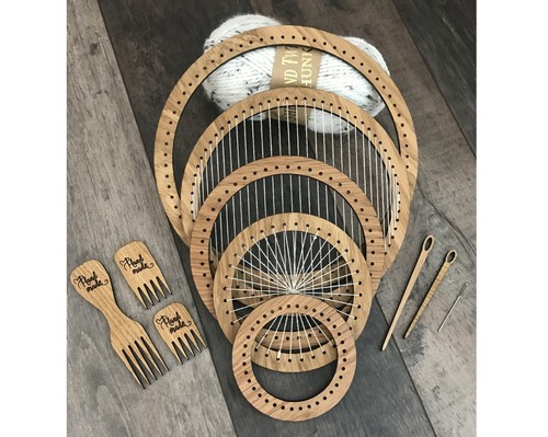 Weaving loom rings set - weaving,