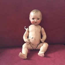 Antique Bisque Little Doll