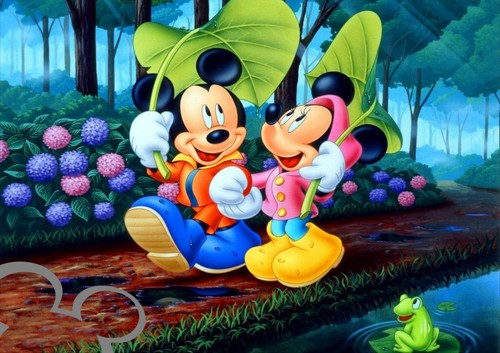 Disney mickey and minnie - mickey, mouse