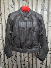 RST Tractech Evo 4 Leather Mesh CE Mens Jacket - Black