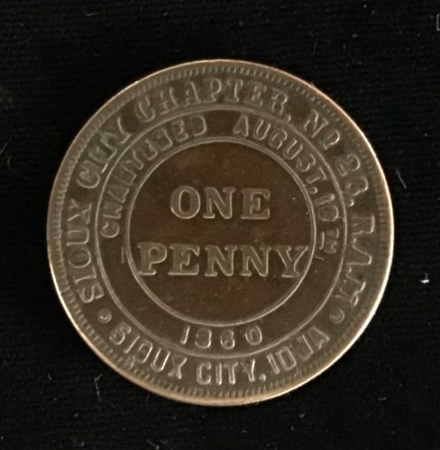 Masonic mark master penny - masonic,