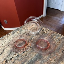 Set of 6 Pink Cambridge