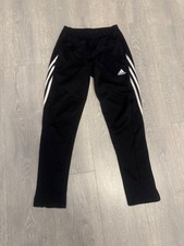 Adidas Boys Climalite Tracksuit bottoms Joggers Large Youth