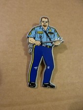 The Big Boss Man 1991 WWF Wrestling TitanSports Pin Badge 