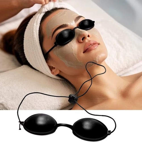 2pcs sunbed goggles red - goggles,