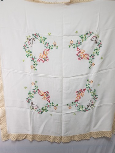 Vintage hand embroidered - vintage,
