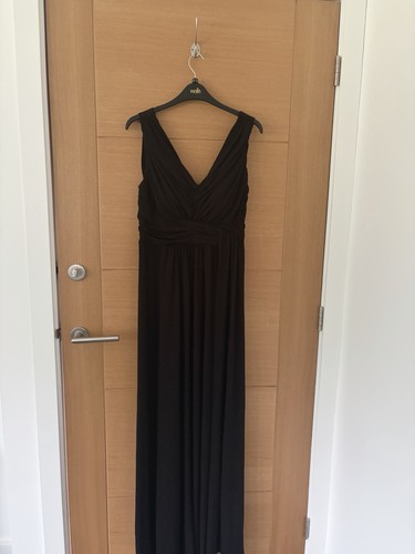 Long black dress - long,