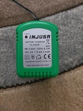 INJUSA Nr.606UK 230V 6V 0.6A UK charger RIDE-ON toys CAR BIKE TRIKE