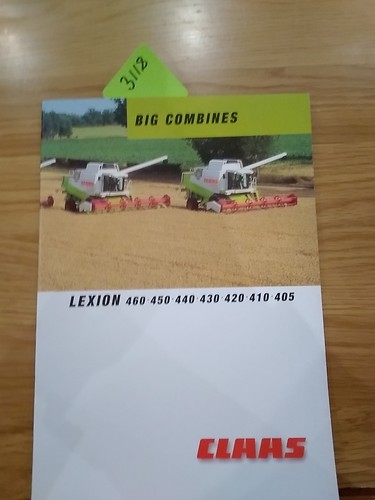 Claas combine lexion 460 - claas,