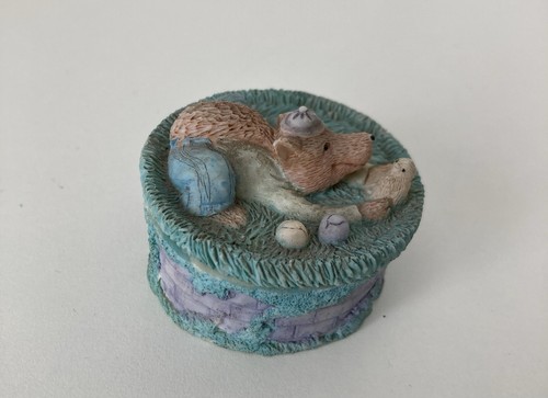 Vintage trinket box - trinket,