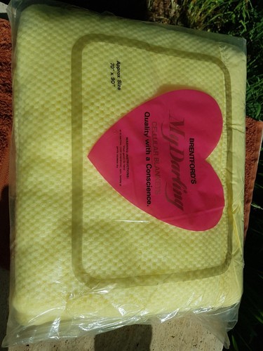 Vintage single blanket - ,, new