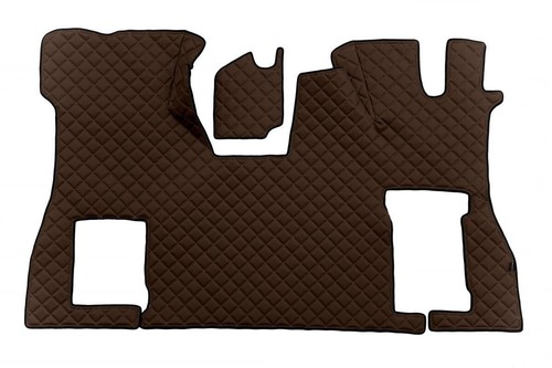 Eco leather brown rhd - eco,