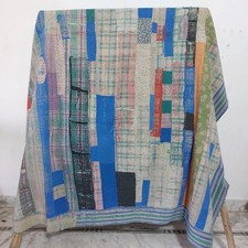 Handmade kantha quilt indian - kantha,