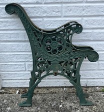 RECLAIMED VINTAGE CAST IRON  GARDEN BENCH ENDS  H71cm X 58cm #1