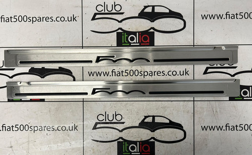 Fiat 500 chrome - fiat, sill