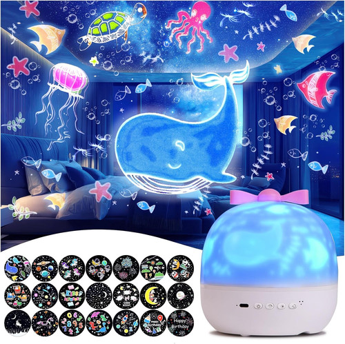 Kids night light - kids, projector,21