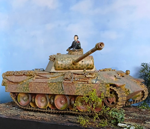 German panther tank - 1:35,