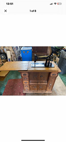 Singer mechanical treadle - singer,