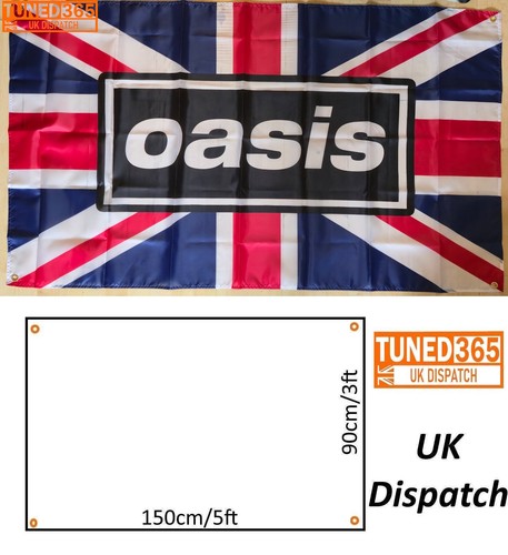 Oasis liam gallagher flag - oasis,