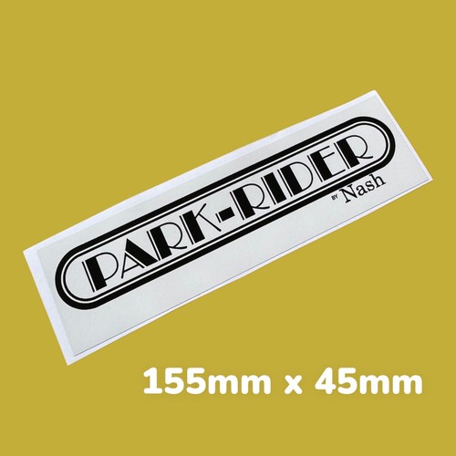 Park rider skateboard vinyl - park,