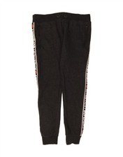 SUPERDRY Mens Graphic Tracksuit Trousers Joggers XL Grey Cotton DD30