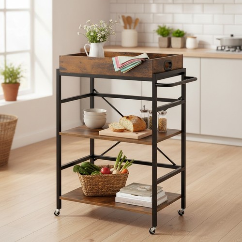 Kitchen craft tier rolling - kitchen, 3-tier