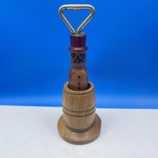 Bottle Opener Rude Naughty Man Wooden Novelty Vintage Funny Barrel