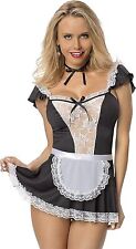 Trifolium Sexy Maid Uniform Ladies Lingerie Set Housemaid Erotic Fancy Dress