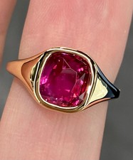 Unheated 6Ctw Reddish Pink