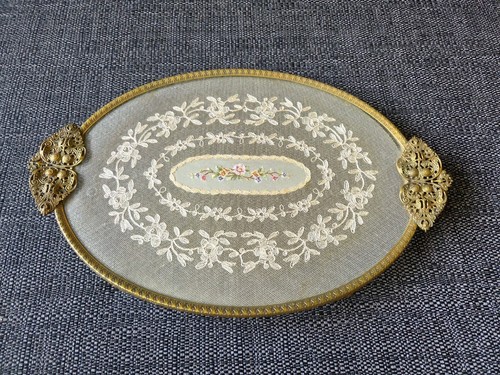Antique petit point - antique, embroidery