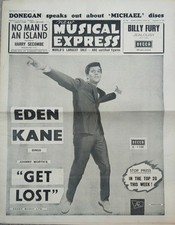 ⬛ NEW MUSICAL EXPRESS _  MUSIC NEWS FROM THE '60's _ 12 PAGES ■