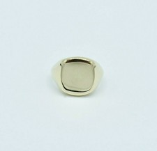 Large Shiny Signet Ring Real