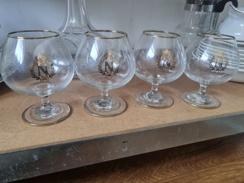 Brandy napoleon cognac glasses - brandy,
