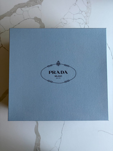 Prada empty presentation box - prada,
