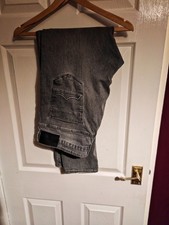 Police 883 Grey Denim Jeans