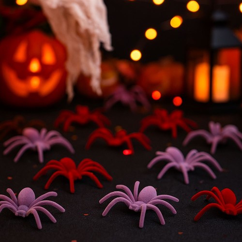 Funny halloween plush spider - plush,