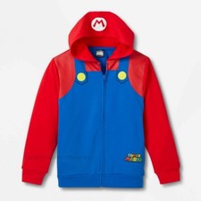 Super Mario Boys Hoodie Jacket