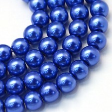 4mm glass pearl necklace - 4mm, 1/6"