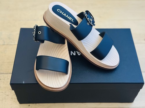 Chanel black sandals - sandals,, new