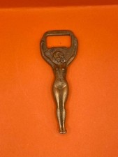 Vintage Nude Lady Brass Colour Bottle opener