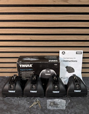 THULE 753 Foot Pack Kit x4 Rapid Fixpoint System + 4025 Fitting Kit Lockable