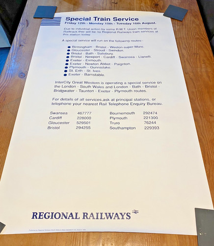 Original used railway poster