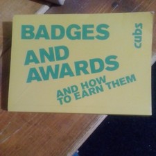 Cubs Badges and Awards Book, 